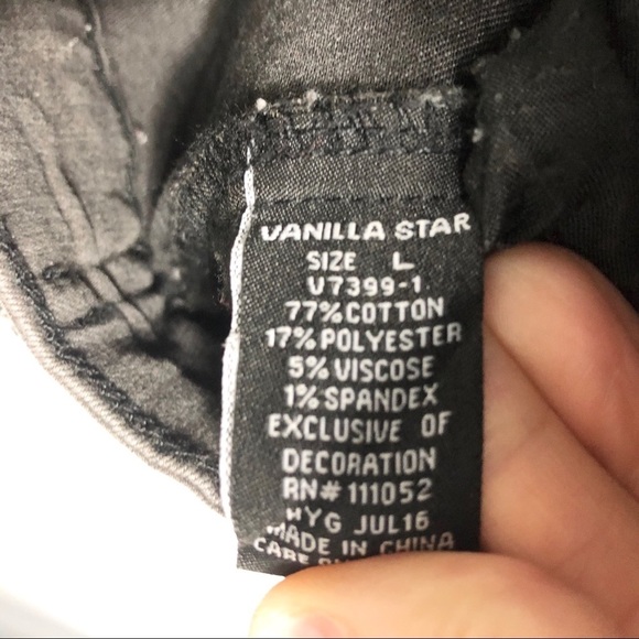 Vanilla Star-Black  Denim Tiger & Love Jacket L - Picture 5 of 8